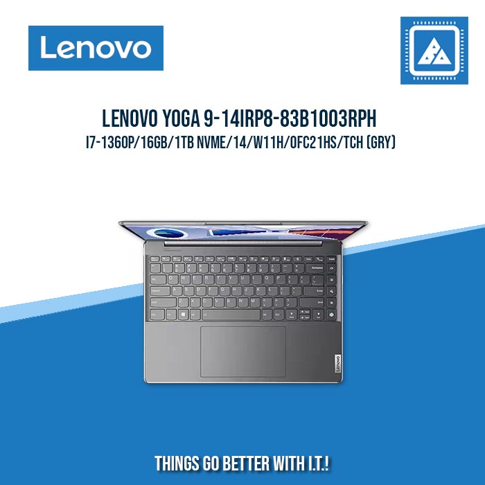LENOVO YOGA 9-14IRP8-83B1003RPH I7-1360P/16GB/1TB NVME | BEST FOR STUDENTS AND FREELANCERS LAPTOP LENOVO YOGA 9-14IRP8-83B1003RPH I7-1360P/16GB/1TB NVME | BEST FOR STUDENTS AND FREELANCERS LAPTOP